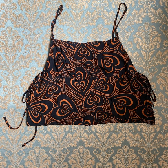 Lisa says Gah Buffy tank wild hearts in brown - Picture 7 of 9